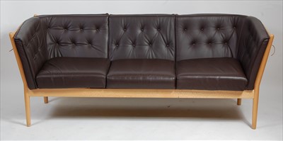 Lot 382 - Erik Jørgensen (1928-1998) - a 1970s beech...