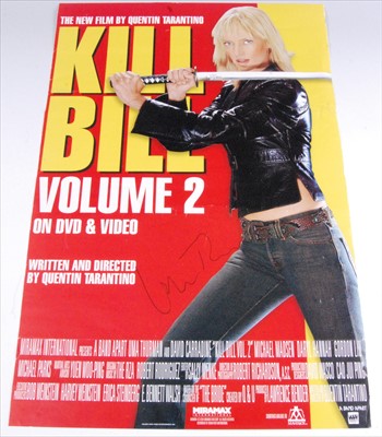 Lot 548 - A collection of film and music posters to include
