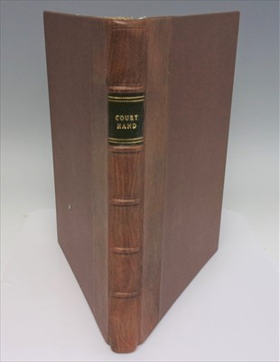 Lot 2004 - WRIGHT, Andrew, Court Hand Restored, or The...