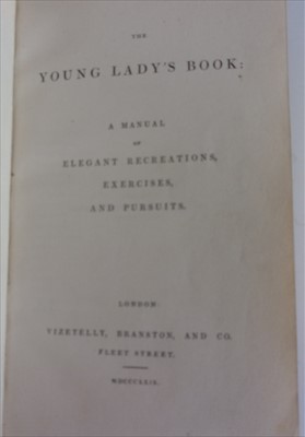 Lot 1013 - [CRUIKSHANK, George] . The Young Lady’s Book……...
