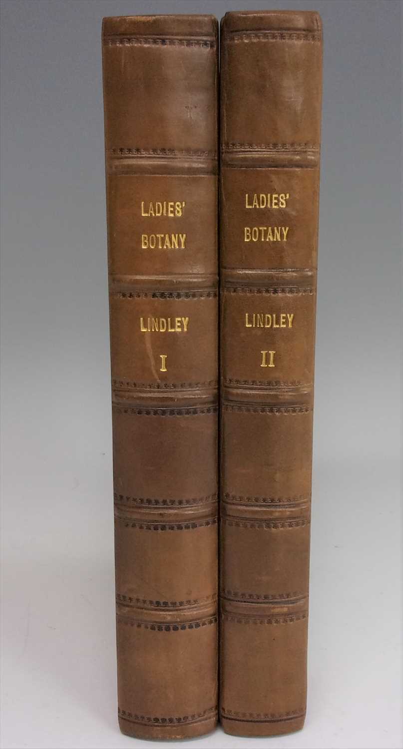 Lot 1016 - LINDLEY, John. Ladies’ Botany. James Ridgway...