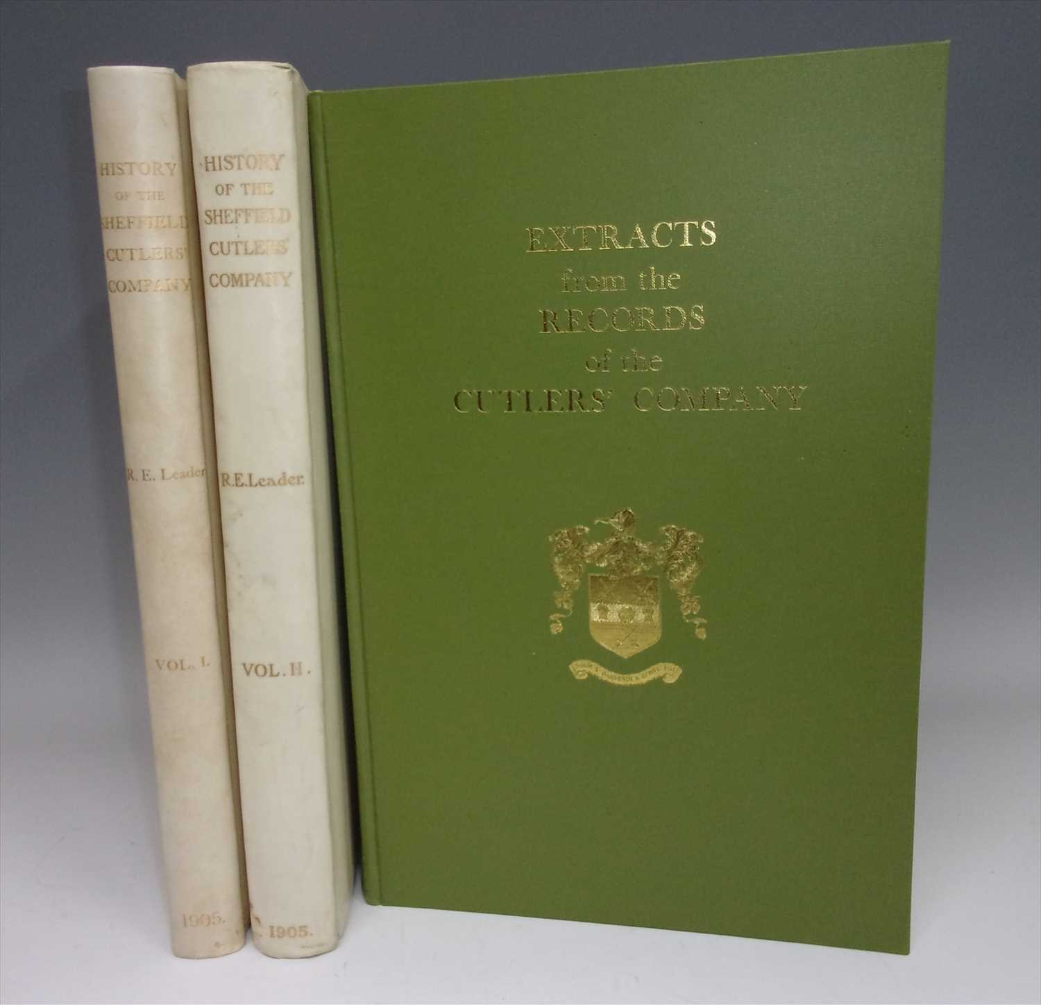Lot 1018 - LEADER, Robert Eadon. History of the Company...