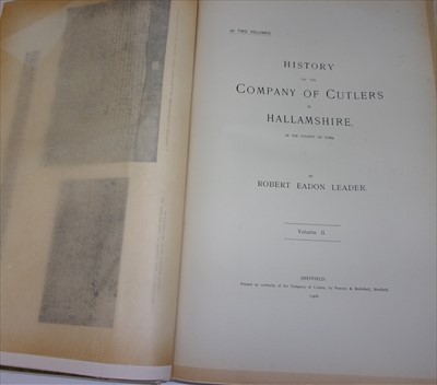 Lot 1018 - LEADER, Robert Eadon. History of the Company...