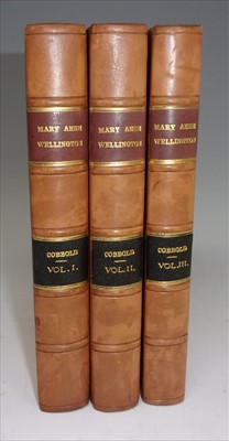 Lot 2009 - COBBOLD, Richard. Mary Anne Wellington. Henry...
