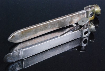 Lot 303 - An early 20th century steel and continental...