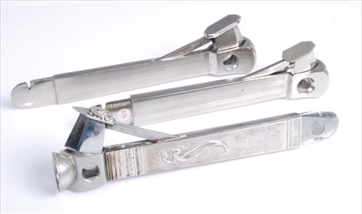 Lot 305 - An early 20th century continental steel and...