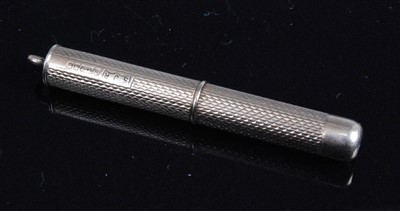 Lot 309 - A mid-20th century 9ct gold propelling cigar...