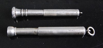 Lot 327 - An early 20th century sterling silver cigar...