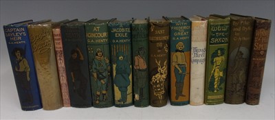 Lot 1041 - HENTY, G.A. Wulf the Saxon, Blackie & Son,...
