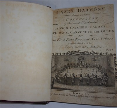 Lot 1045 - ARNOLD, John. The Essex Harmony, Being a...