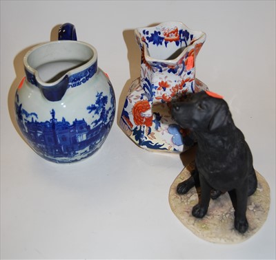 Lot 10 - A Mason's ironstone hydra-jug, typically...