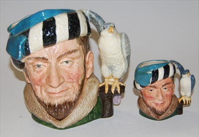 Lot 25 - A graduated pair of Royal Doulton character...