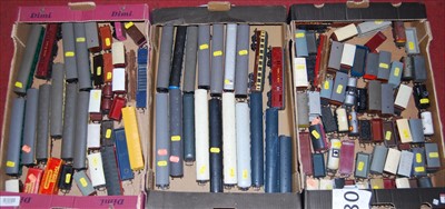 Lot 56 - Three boxes of miscellaneous mainly loose 00...