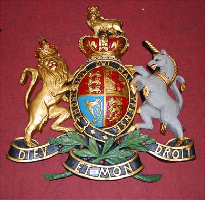 Lot 109 - A large painted fibreglass model of The Royal...