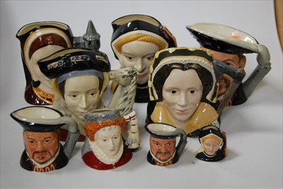 Lot 147 - A Royal Doulton character jug of Henry VIII,...