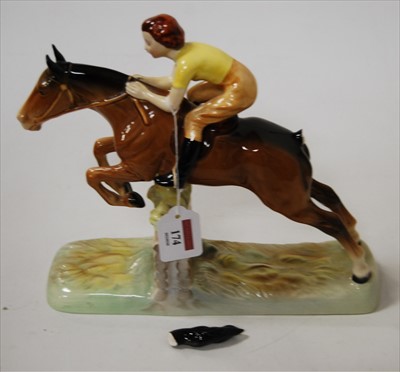 Lot 174 - A Beswick model of show-jumper 'Dawn...