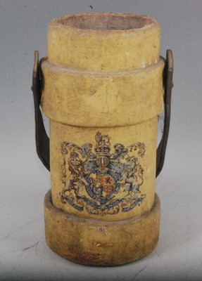 Lot 294 - A George V silver three-piece christening set,...