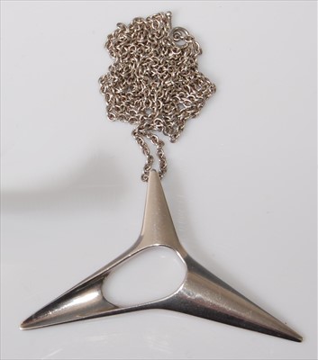 Lot 145 - Georg Jensen (1866-1935) - a sterling silver...