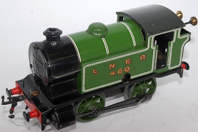 Lot 336 - 1947-54 Hornby 101 clockwork tank loco 0-4-0...