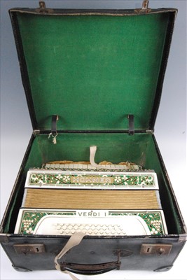 Lot 510 - A Honer Verdi I piano accordion