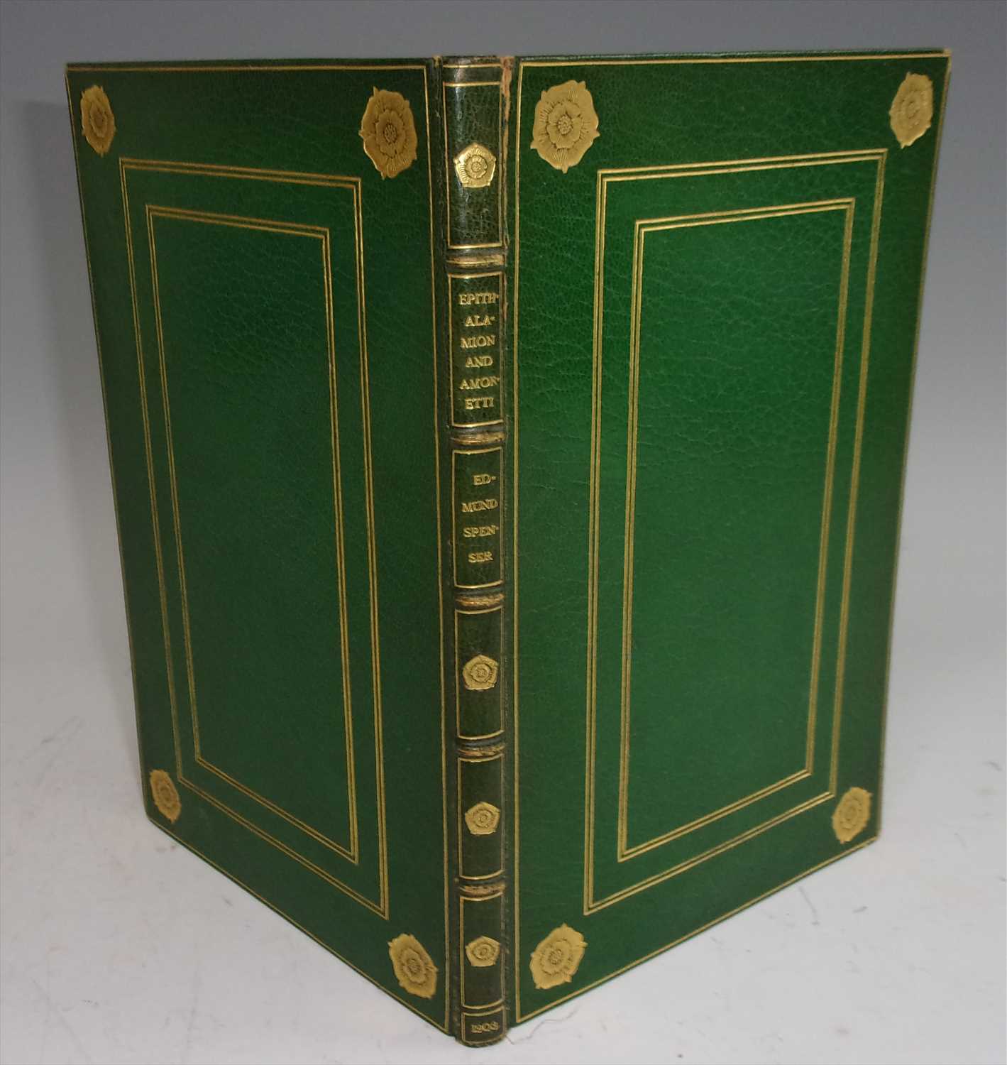 Lot 1059 - SPENSER, Edmund. Epithalamion and Amoretti....