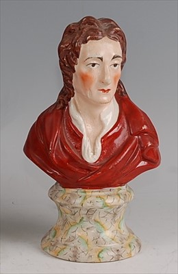 Lot 1101 - An early 19th century Staffordshire pearlware...