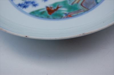 Lot 1338 - A pair of 18th century Chinese famille verte...