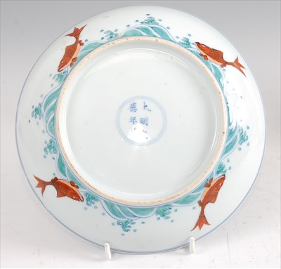 Lot 1338 - A pair of 18th century Chinese famille verte...