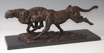 Lot 221 - William Timym (1903-1990) - The Cheetahs,...