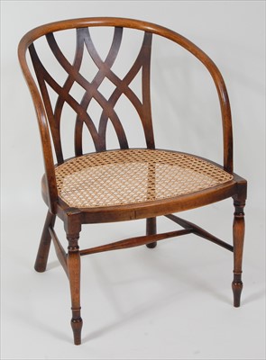 Lot 334 - Wylie & Lochhead - an Arts & Crafts stained...