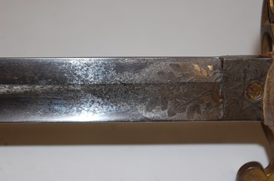 Lot 14 - An 1854 pattern Infantry sword