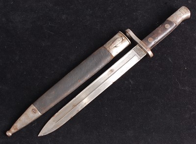 Lot 215 - A Spanish M1893 Mauser bayonet