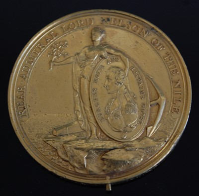 Lot 1 - A Davison's Nile Medal (1798)