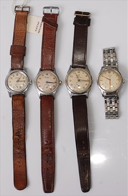 Lot 423 - A gent's Rotary Supersport steel cased...