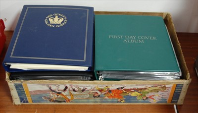 Lot 477 - A large collection of assorted first day and...
