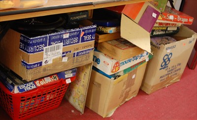 Lot 565 - A large collection of childrens board games,...
