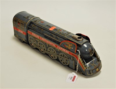 Lot 584 - A 20th century tinplate model of a Trans...