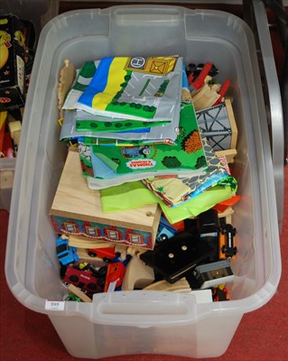 Lot 595 - A collection of childrens toys, to include...