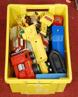 Lot 597 - A collection of diecast and plastic model...