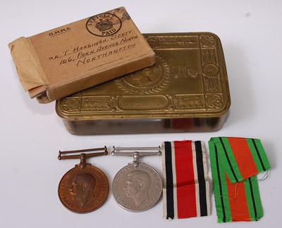 Lot 60 - A WW I Princess Mary Christmas gift tin