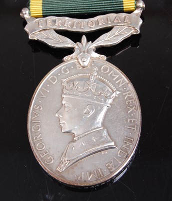 Lot 213 - A George VI Efficiency medal