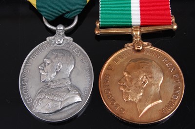 Lot 203 - A George V Territorial Efficiency medal, unnamed.