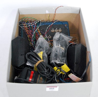 Lot 495 - Power Units: 2x Hornby R912 and 6x Mainline,...