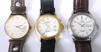 Lot 2022 - A gent's Tissot Seastar steel cased automatic...