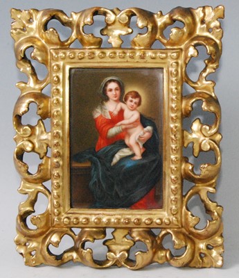 Lot 1283 - 19th century Italian school - Madonna and...