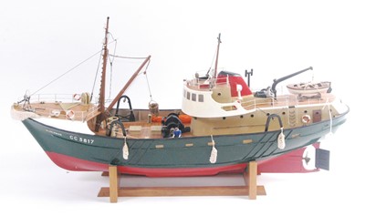 Lot 3 - A very well-made kit built and later adapted...