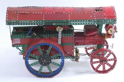Lot 15 - A Meccano home construction model of a Fowler...