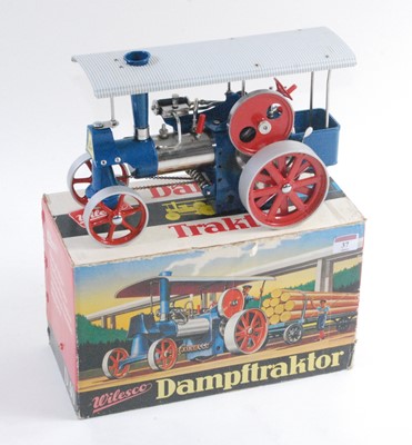 Lot 37 - A Wilesco D40 Old Smoky traction engine,...