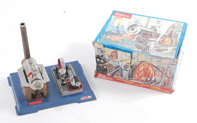 Lot 38 - A Wilesco D10 stationary steam engine,...