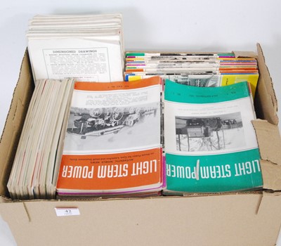 Lot 42 - A collection of Light Steam Power Railway...